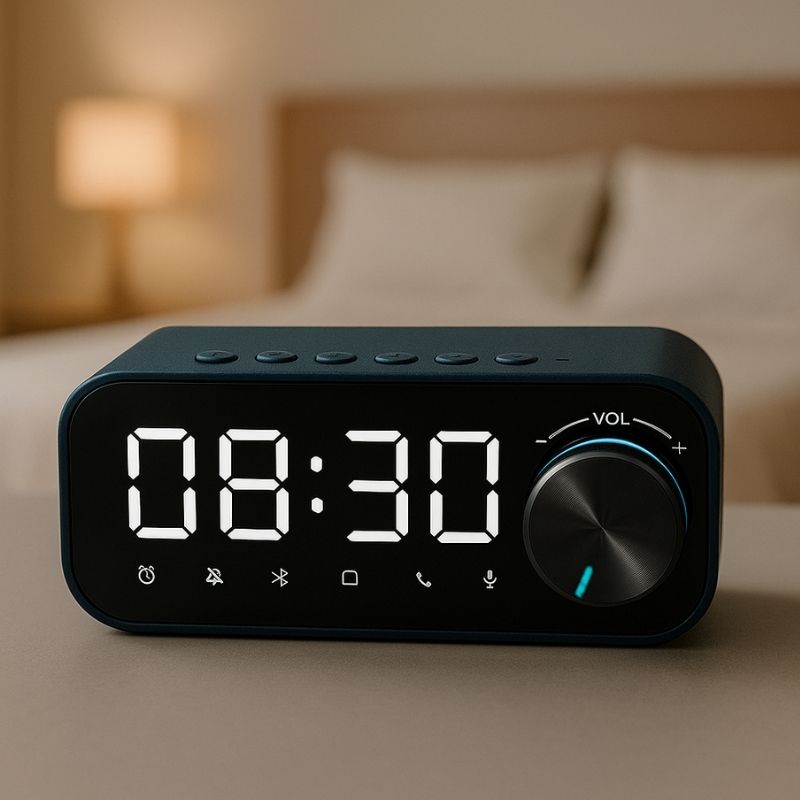 Réveil Bluetooth multifonctions rétro – Vintelia