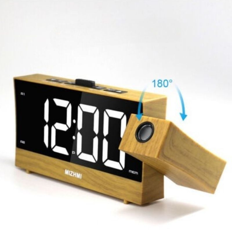 Radio Réveil FM projecteur – Lumiwood