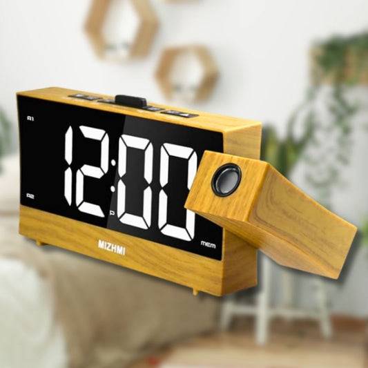 Radio Réveil FM projecteur –  Lumiwood