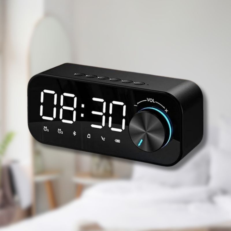 Réveil Bluetooth multifonctions rétro – Vintelia