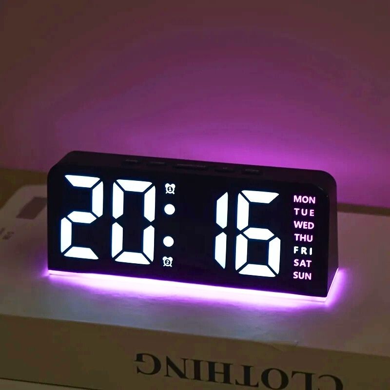 Réveil numérique lumineux avec date – Luminor